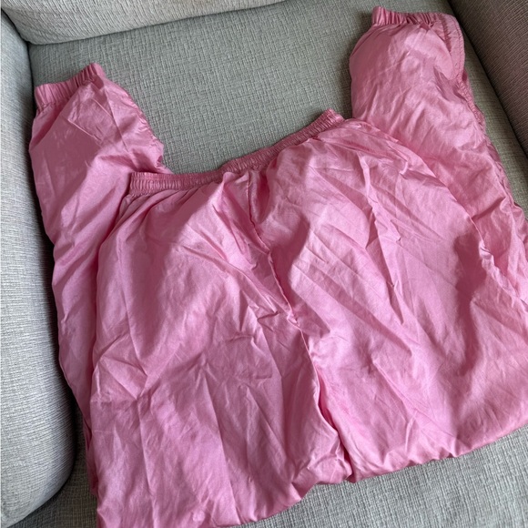 Adidas Pink Sweatpants Relaxed Fit Joggers - Picture 4 of 6